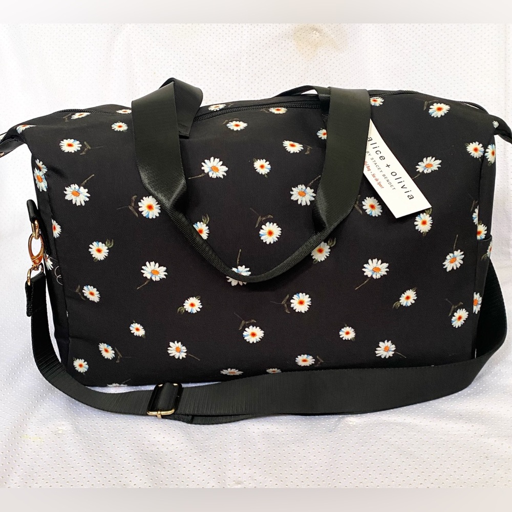 Alice & Olivia daisy duffle bag